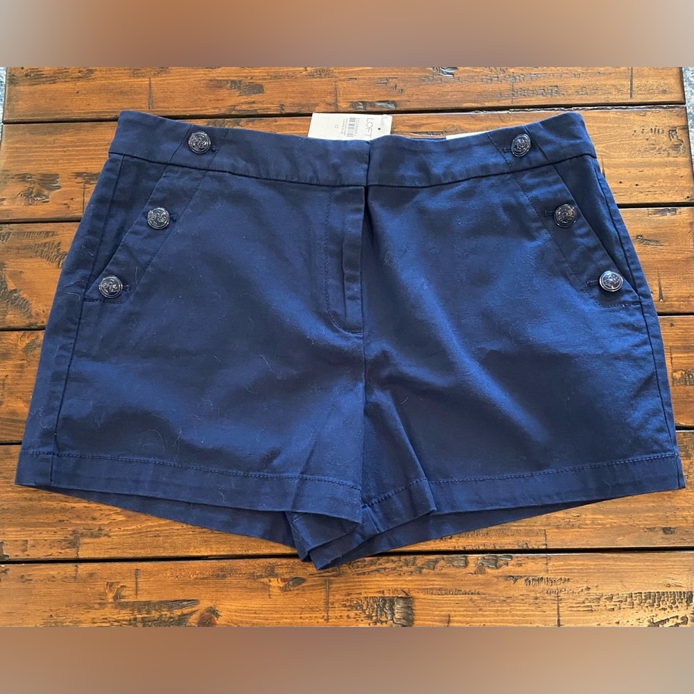 NWT LOFT Sailor Riviera Shorts